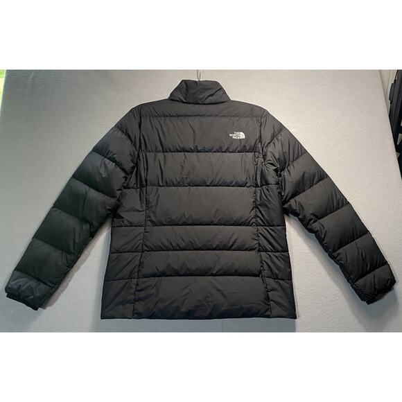 The North Face Puffer Jacket Womens Large Black 550 Fill Goose Down Outerwear - Picture 9 of 11
